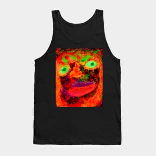 Trippy face Tank Top